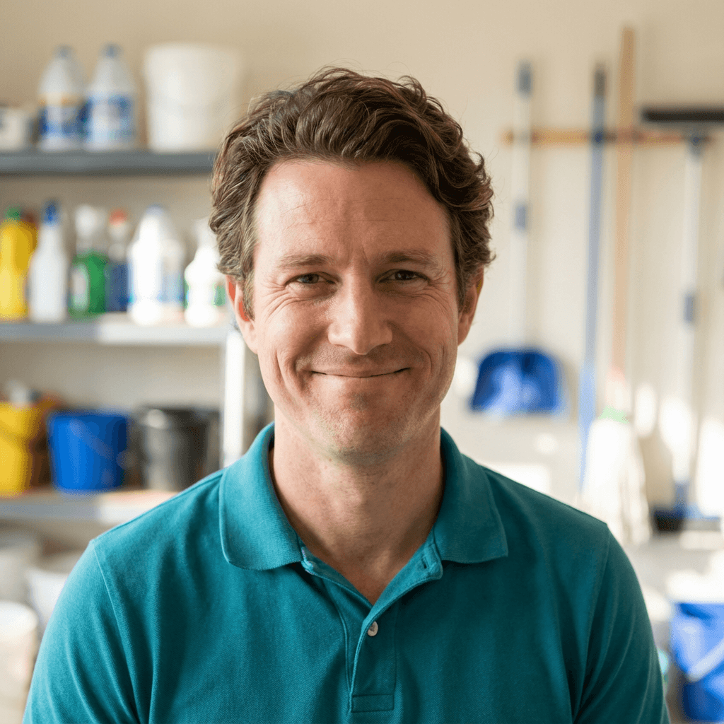 David Morrison, regular Detailed & Dynamic Cleaning Services customer